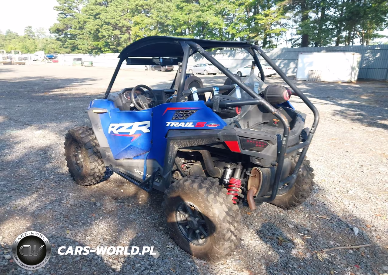 2022 Polaris Rzr Trail S 1000 Premium VIN:3NSASE993NN478987 - 3