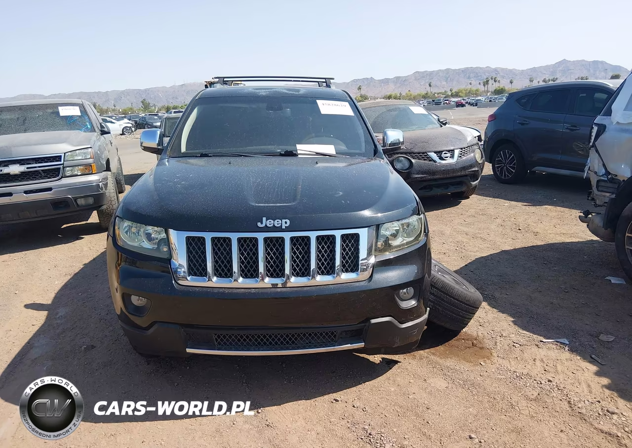 2013 Jeep Grand Cherokee Overland VIN:1C4RJFCT3DC524132 - 12