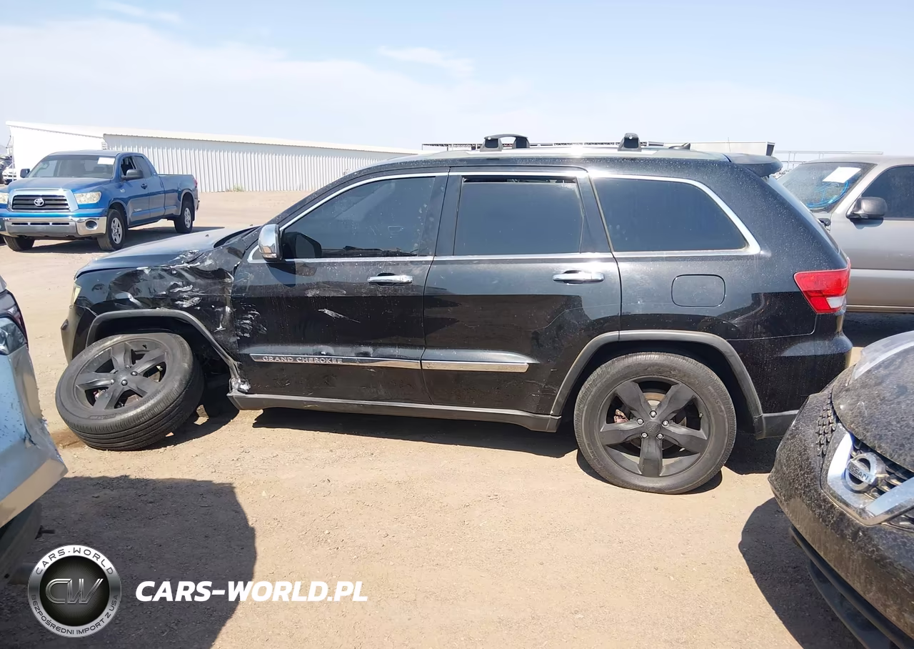 2013 Jeep Grand Cherokee Overland VIN:1C4RJFCT3DC524132 - 14
