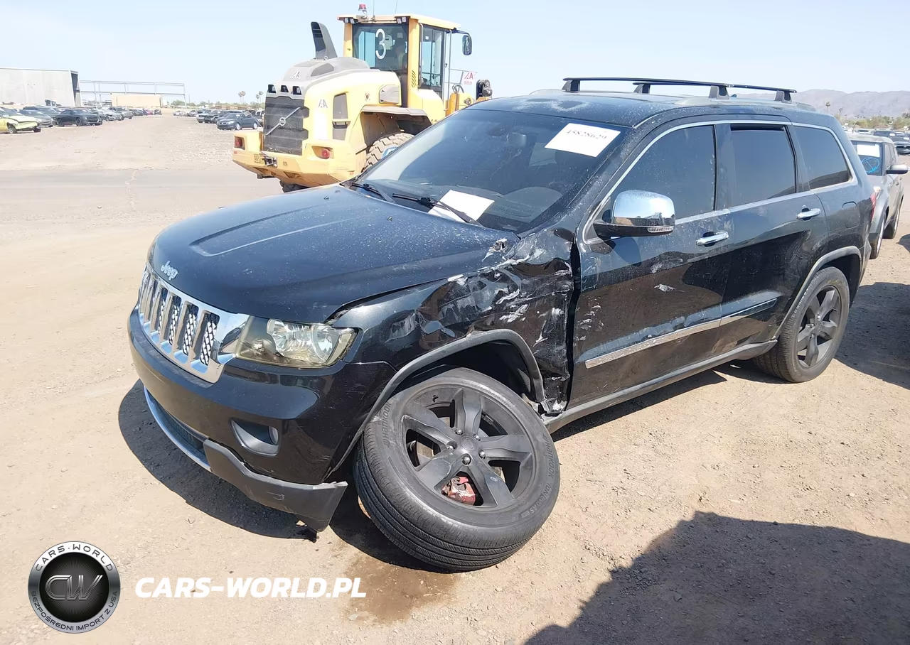 2013 Jeep Grand Cherokee Overland VIN:1C4RJFCT3DC524132 - 2