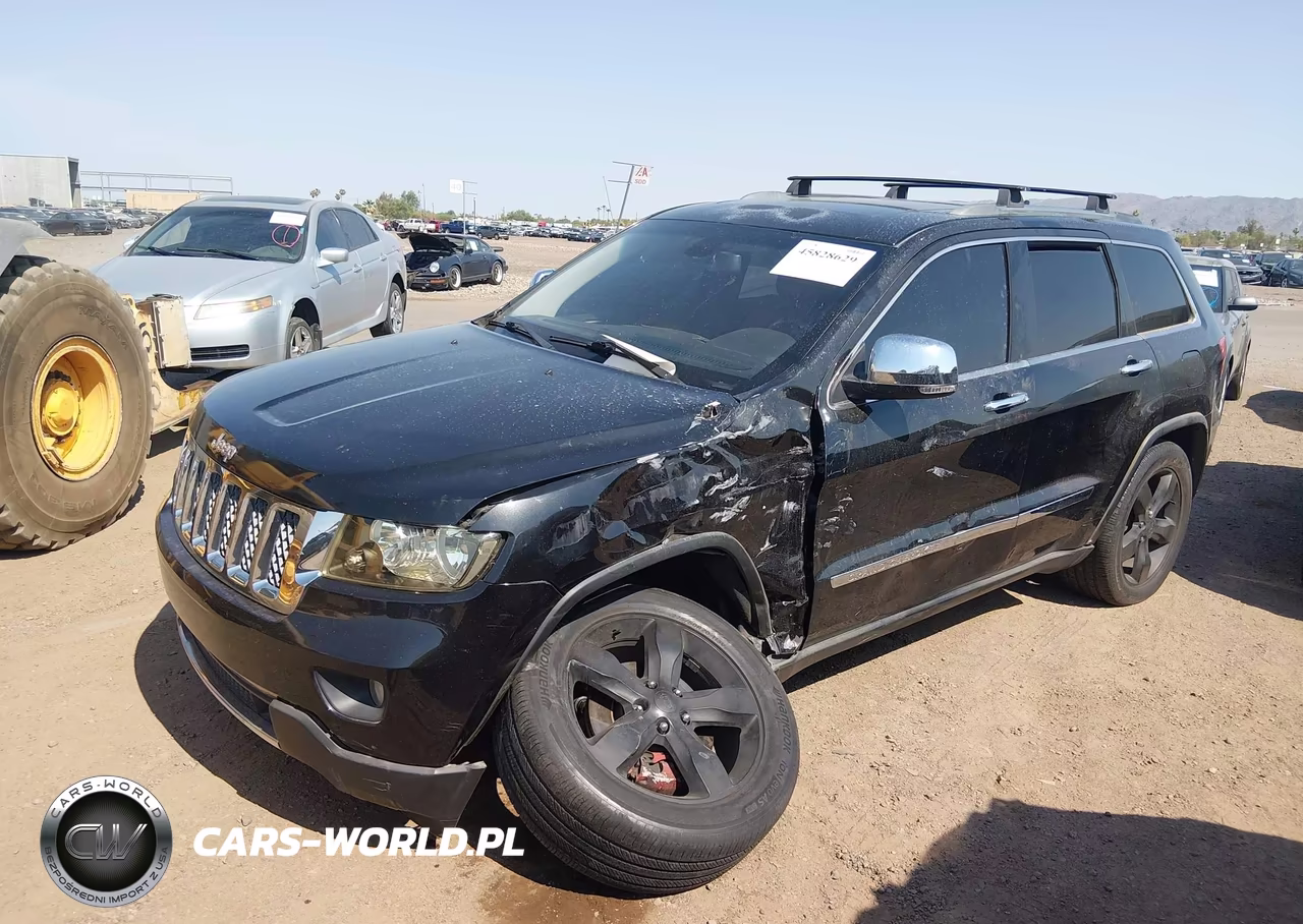 2013 Jeep Grand Cherokee Overland VIN:1C4RJFCT3DC524132 - 6