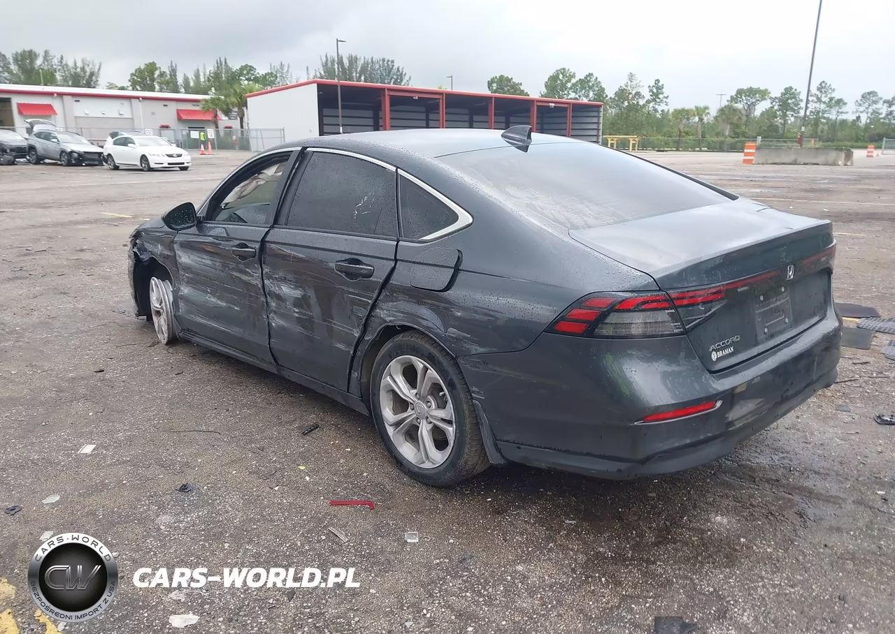 2025 Honda Accord Lx VIN:1HGCY1F27SA047951 - 3