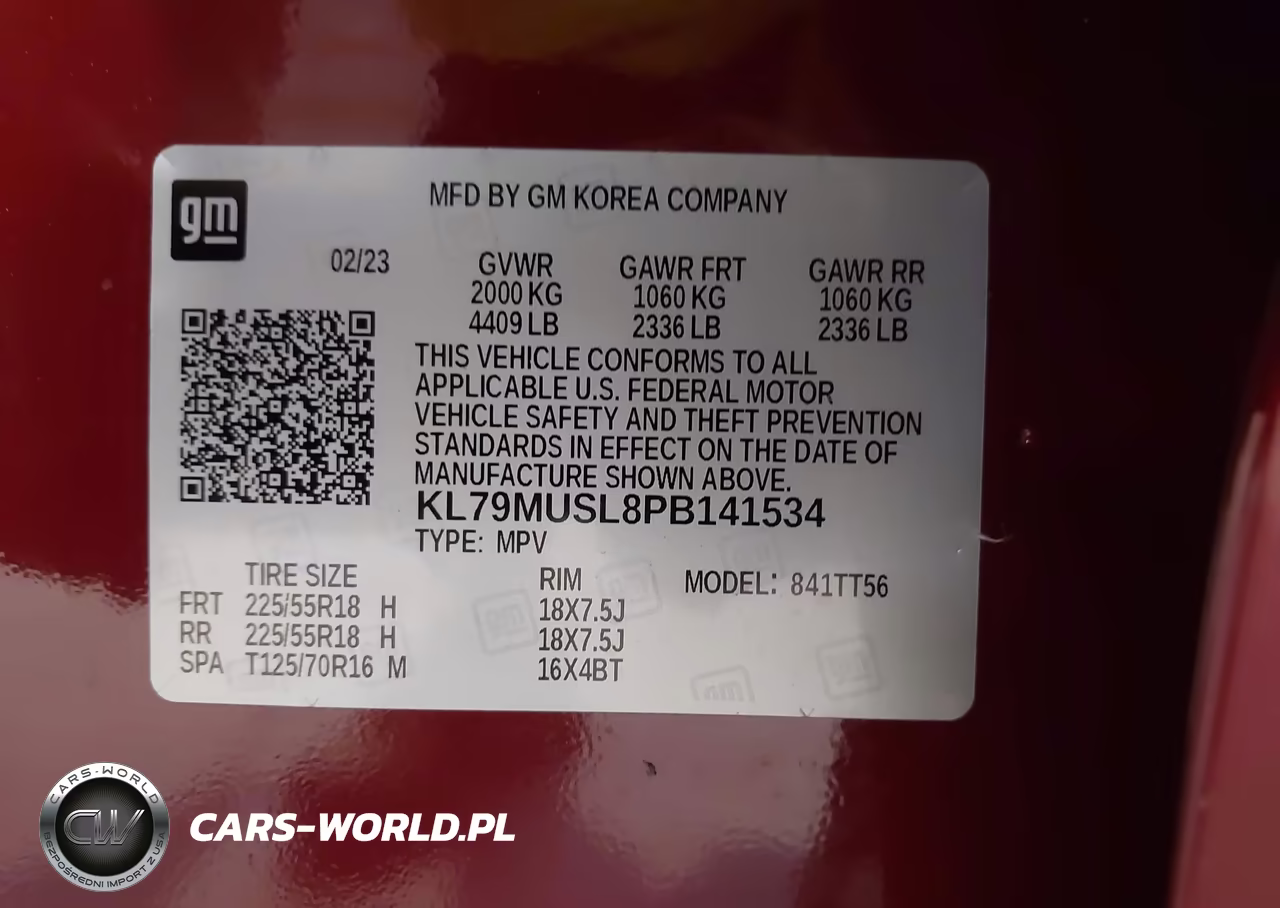 2023 Chevrolet Trailblazer Awd Rs VIN:KL79MUSL8PB141534 - 9