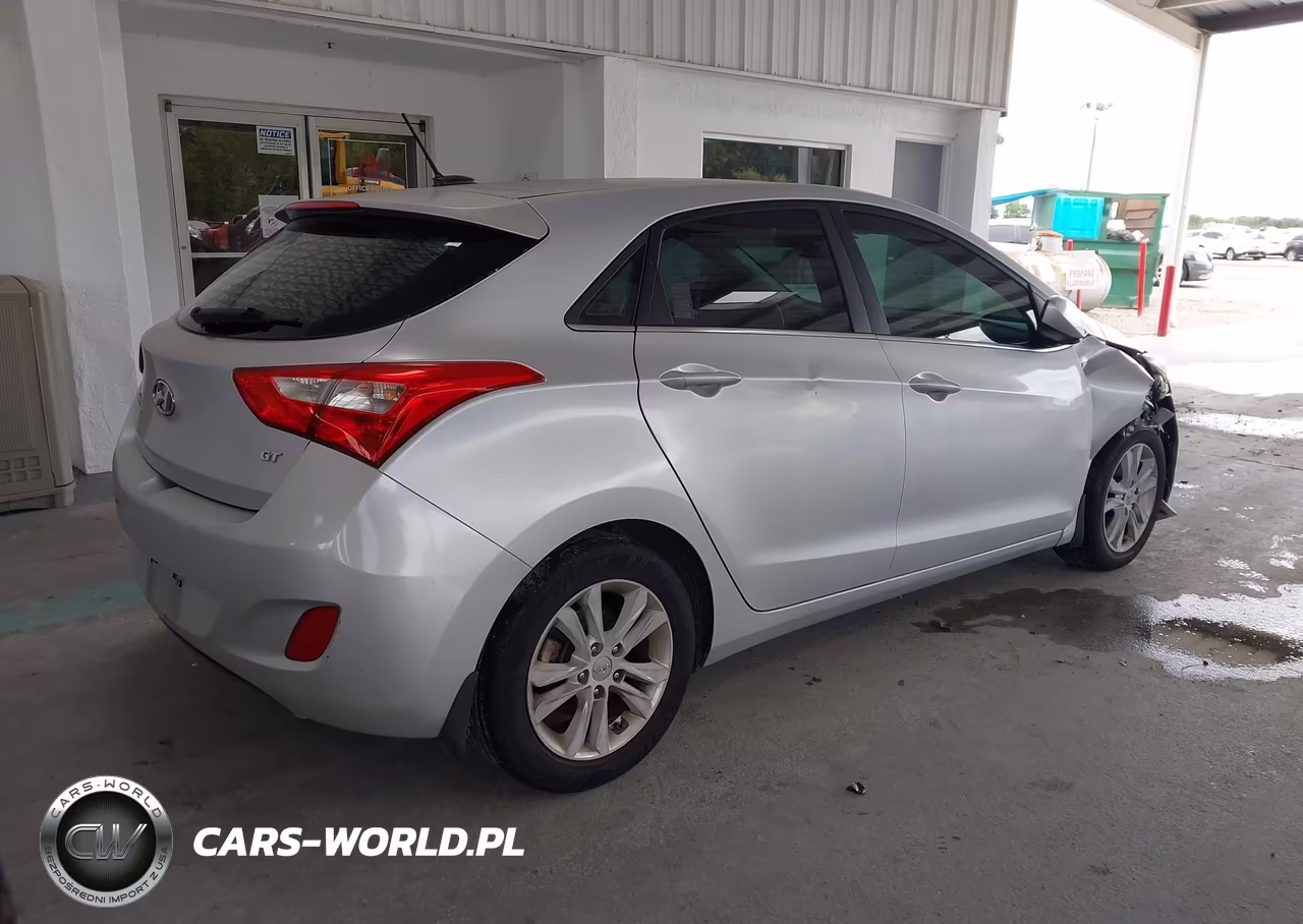 2014 Hyundai Elantra Gt VIN:KMHD35LH3EU202625 - 4