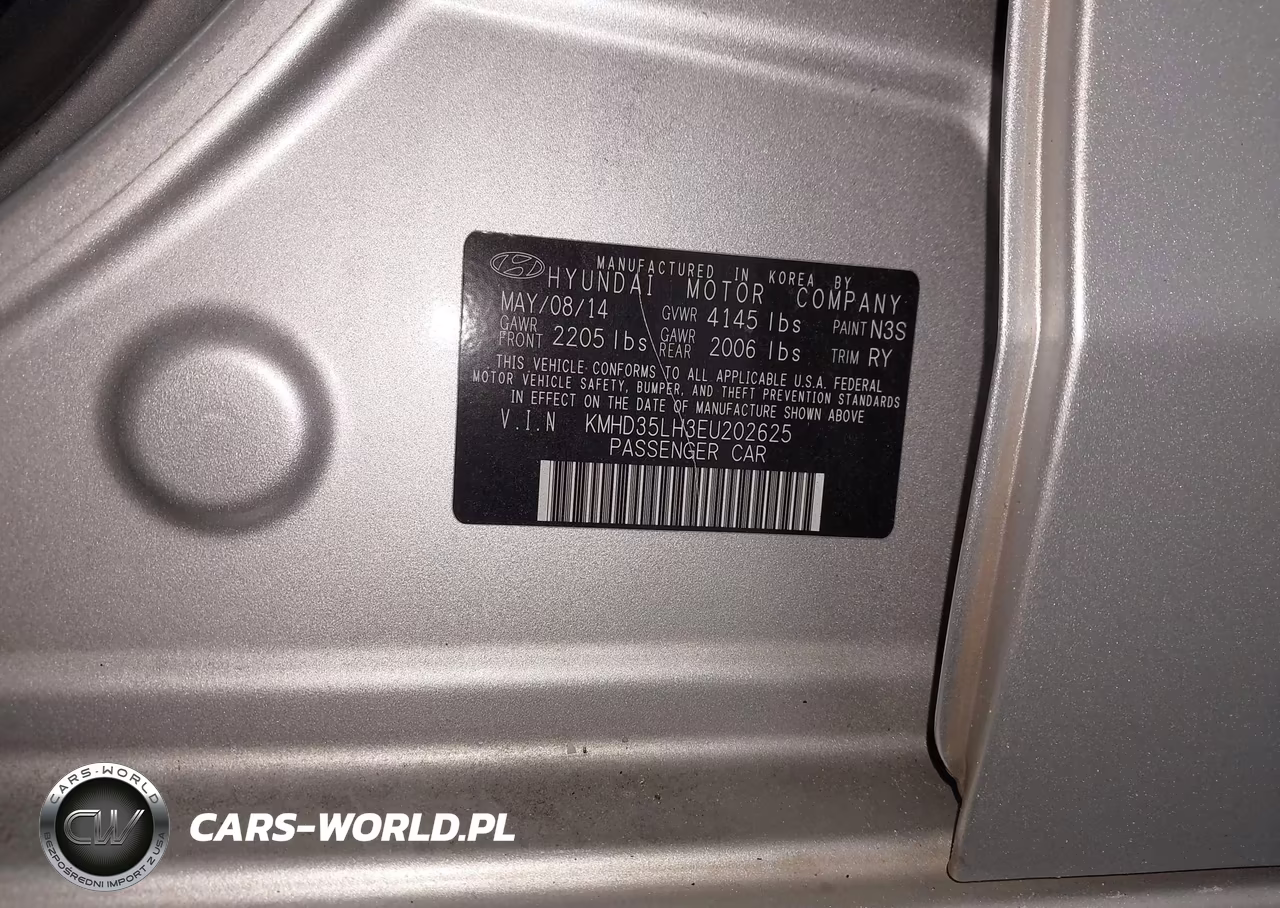 2014 Hyundai Elantra Gt VIN:KMHD35LH3EU202625 - 9