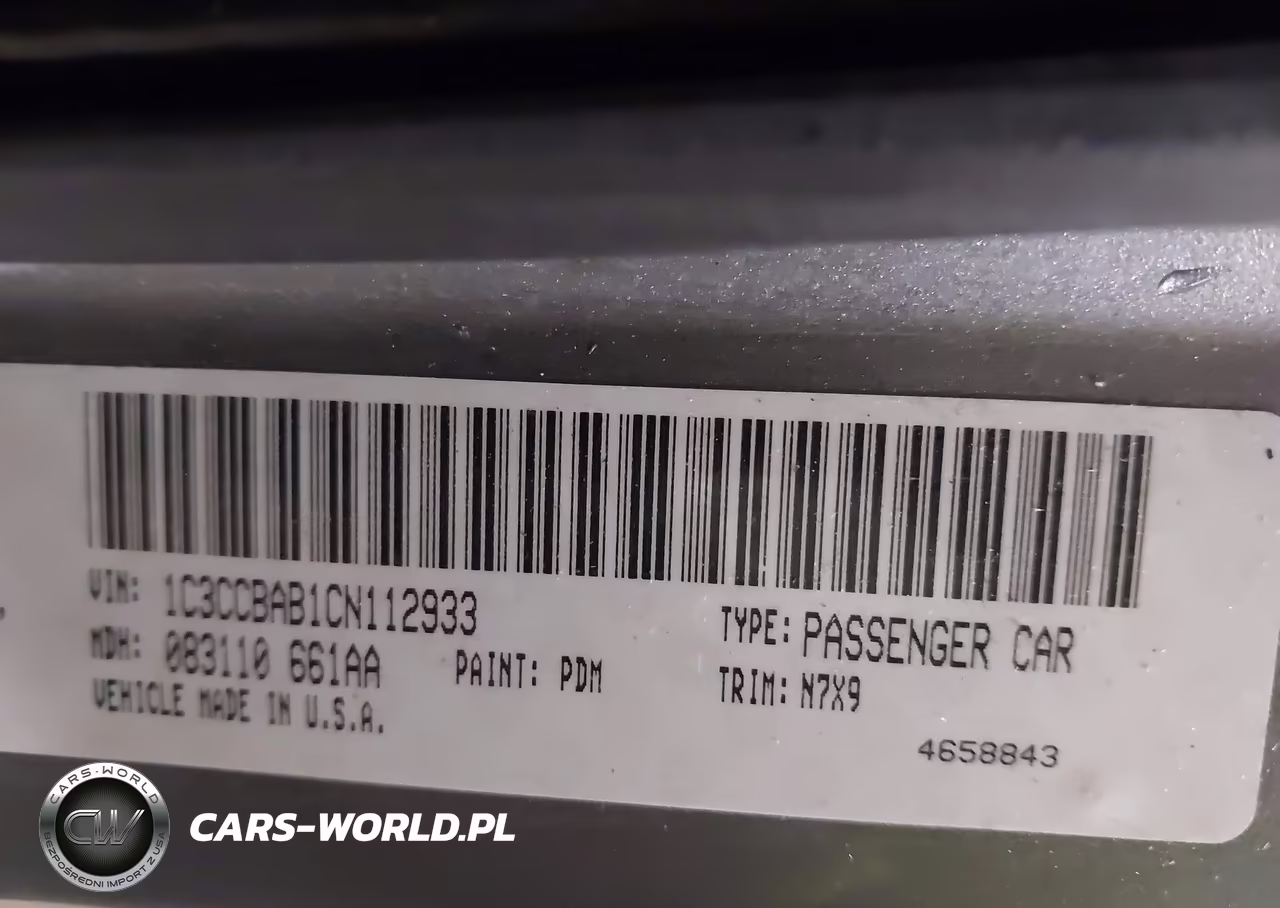 2012 Chrysler 200 Lx VIN:1C3CCBAB1CN112933 - 9