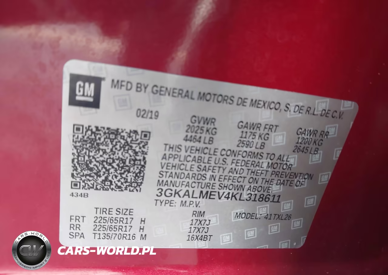 2019 GMC Terrain Sle VIN:3GKALMEV4KL318611 - 9