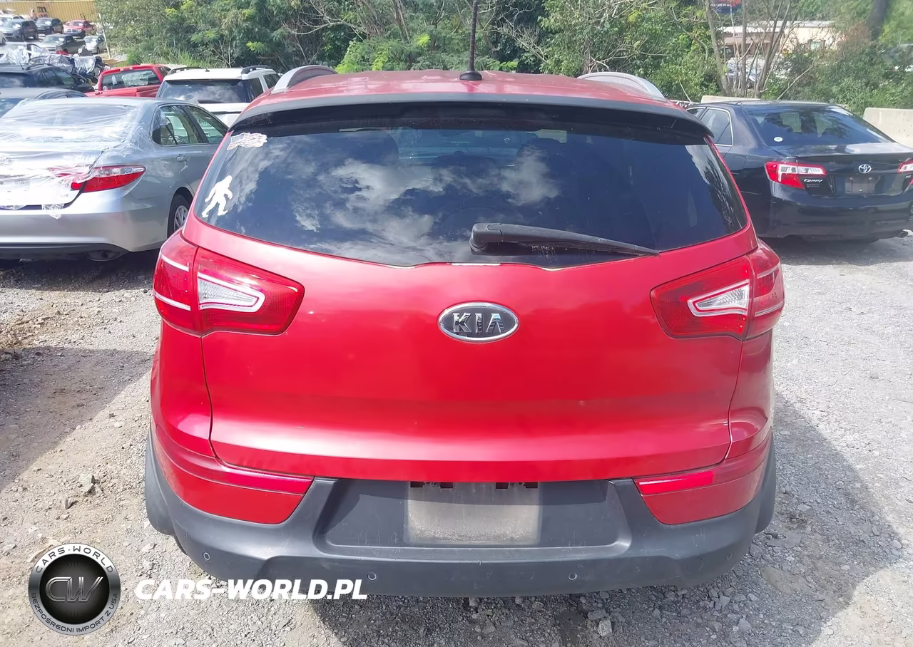 2012 Kia Sportage Lx VIN:KNDPB3A22C7349361 - 16
