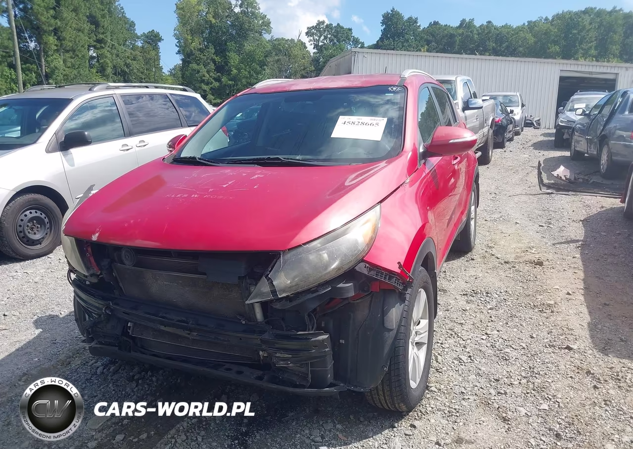 2012 Kia Sportage Lx VIN:KNDPB3A22C7349361 - 2