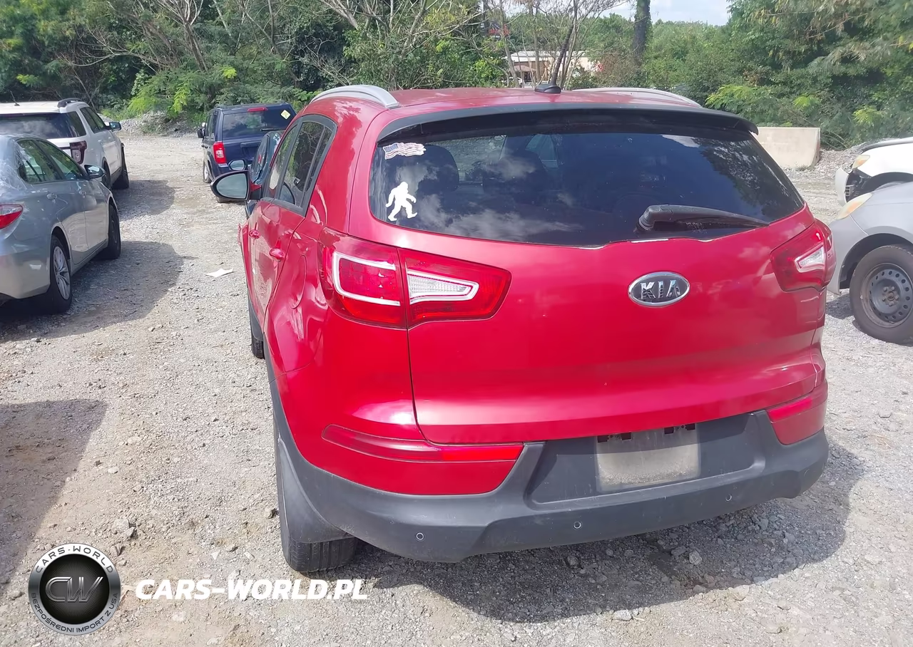 2012 Kia Sportage Lx VIN:KNDPB3A22C7349361 - 3
