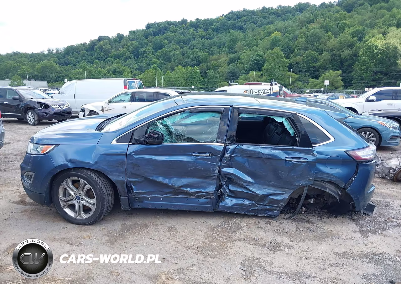 2018 Ford Edge Titanium VIN:2FMPK4K9XJBC05753 - 15