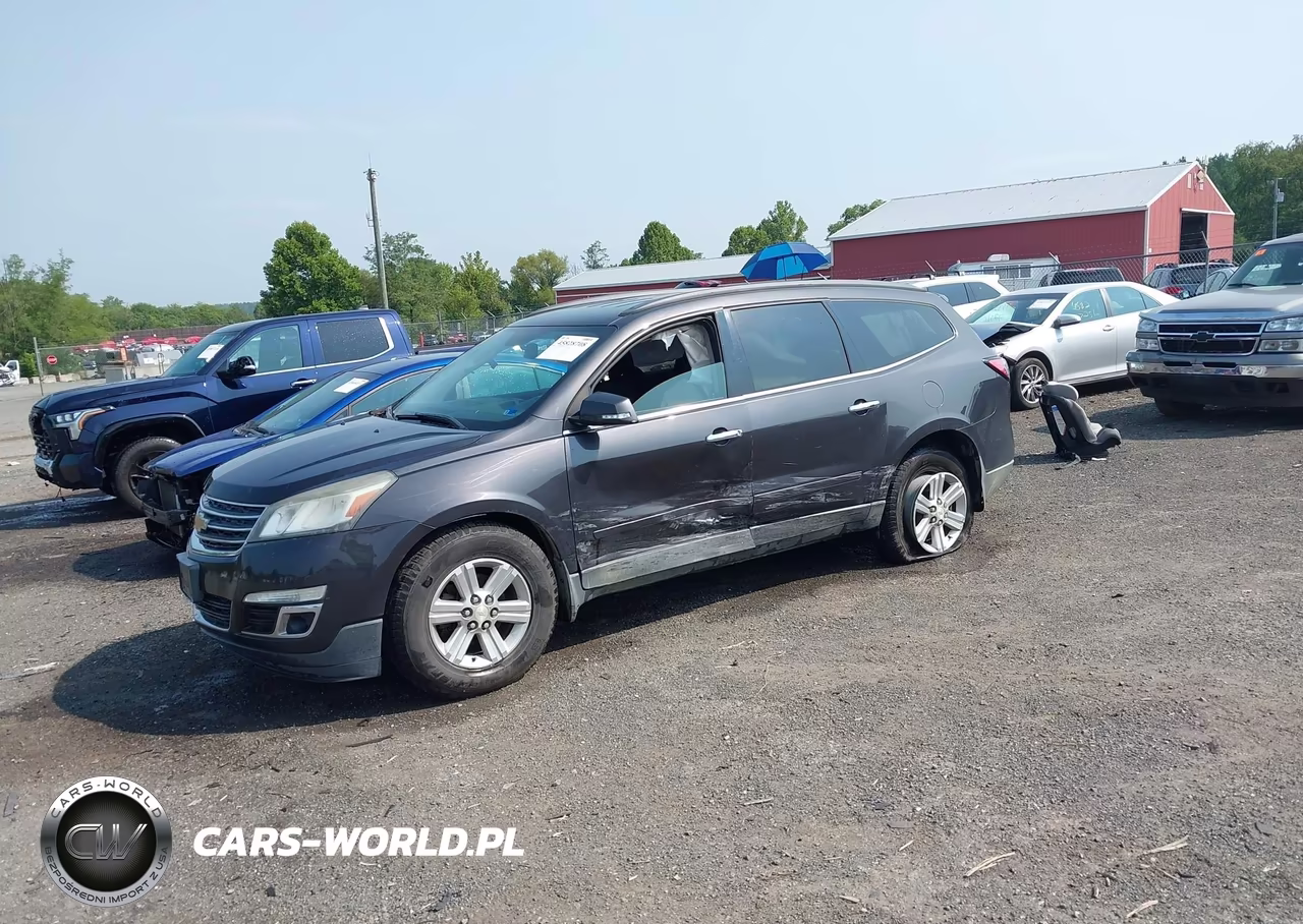2014 Chevrolet Traverse 2Lt VIN:1GNKVHKD9EJ353306 - 2