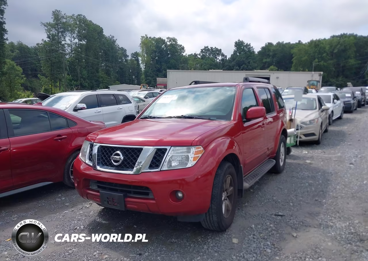 2012 Nissan Pathfinder Sv VIN:5N1AR1NN6CC619253 - 2