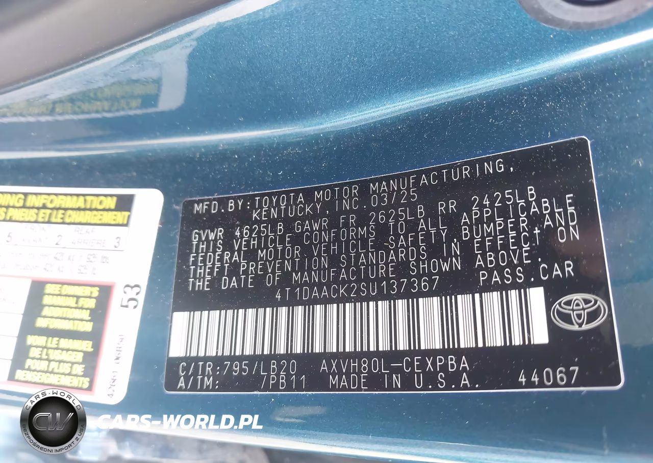 2025 Toyota Camry Xse VIN:4T1DAACK2SU137367 - 9