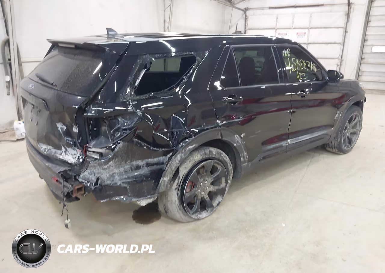 2022 Ford Explorer St VIN:1FM5K8GC4NGA25427 - 4