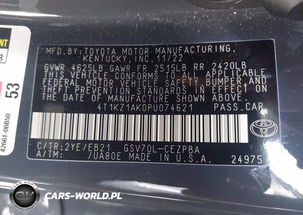 2023 Toyota Camry Trd VIN:4T1KZ1AK0PU074621 - 9