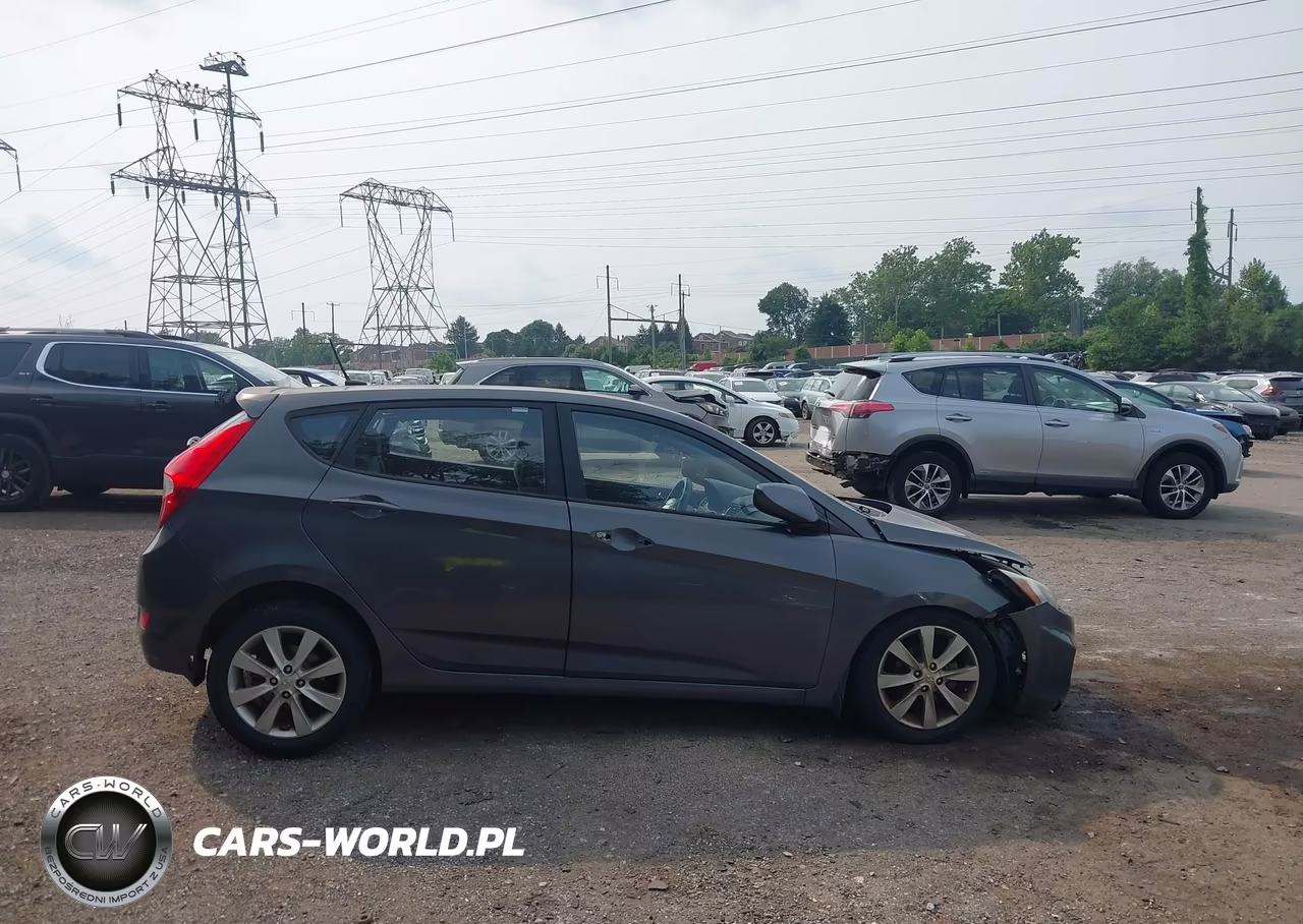 2012 Hyundai Accent Se VIN:KMHCU5AE8CU026198 - 14