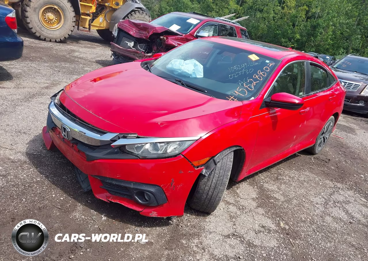 2018 Honda Civic Ex-T VIN:JHMFC1F35JX027730 - 2