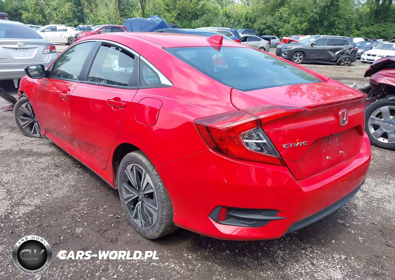 2018 Honda Civic Ex-T VIN:JHMFC1F35JX027730 - 3