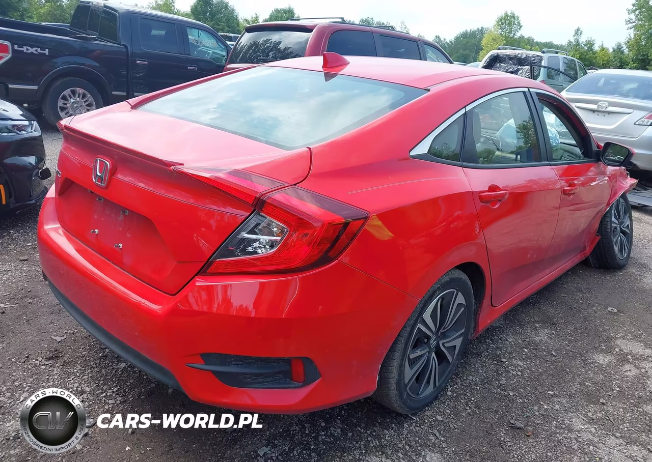 2018 Honda Civic Ex-T VIN:JHMFC1F35JX027730 - 4