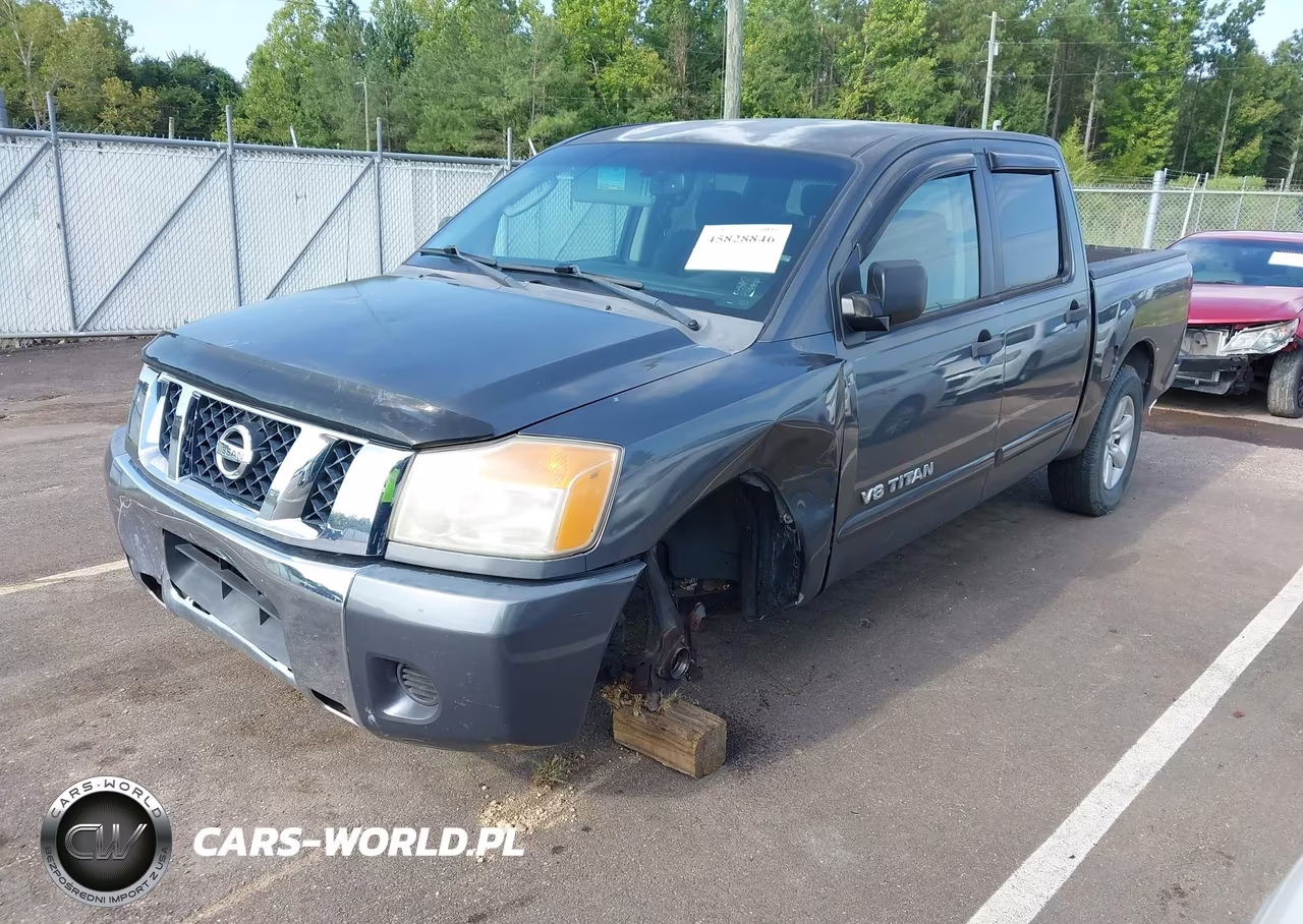 2008 Nissan Titan Se VIN:1N6BA07D98N313932 - 2