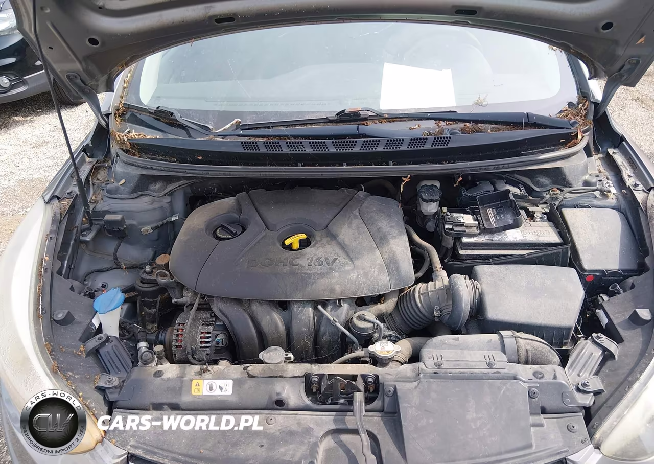 2014 Hyundai Elantra Se VIN:5NPDH4AE2EH521842 - 10