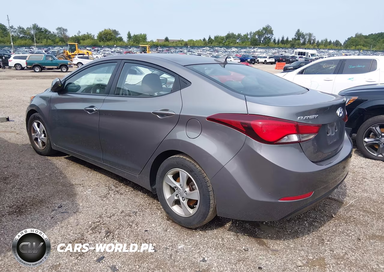 2014 Hyundai Elantra Se VIN:5NPDH4AE2EH521842 - 3