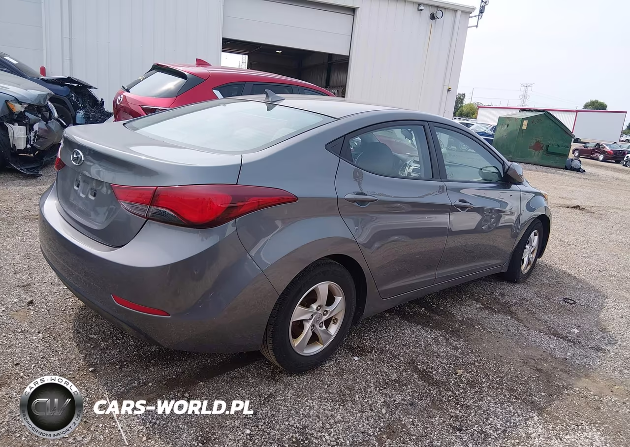 2014 Hyundai Elantra Se VIN:5NPDH4AE2EH521842 - 4