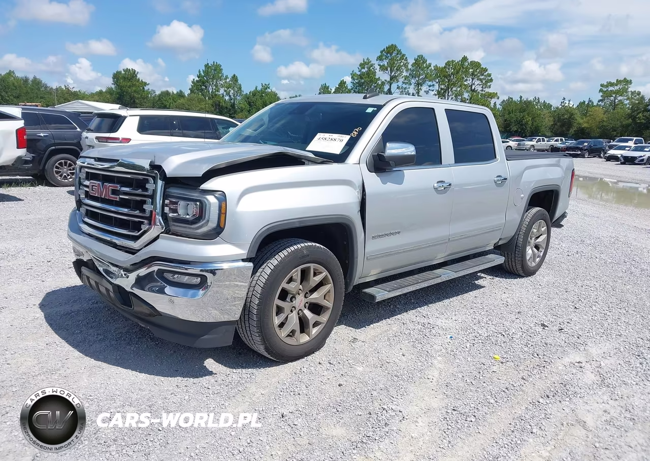 2018 GMC Sierra 1500 Slt VIN:3GTP1NEC9JG269803 - 2