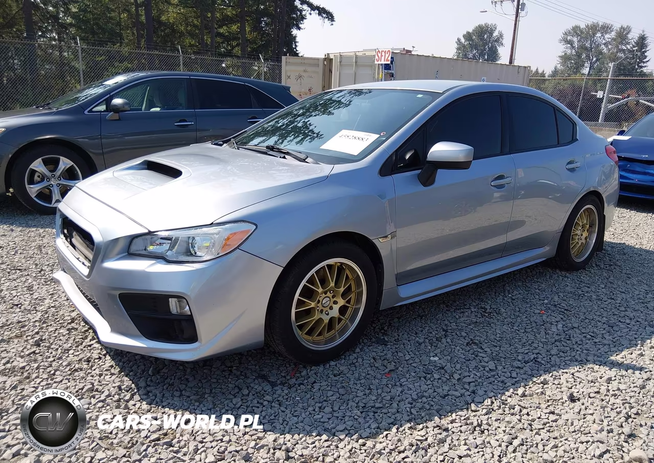 2017 Subaru Wrx VIN:JF1VA1B61H9833829 - 2