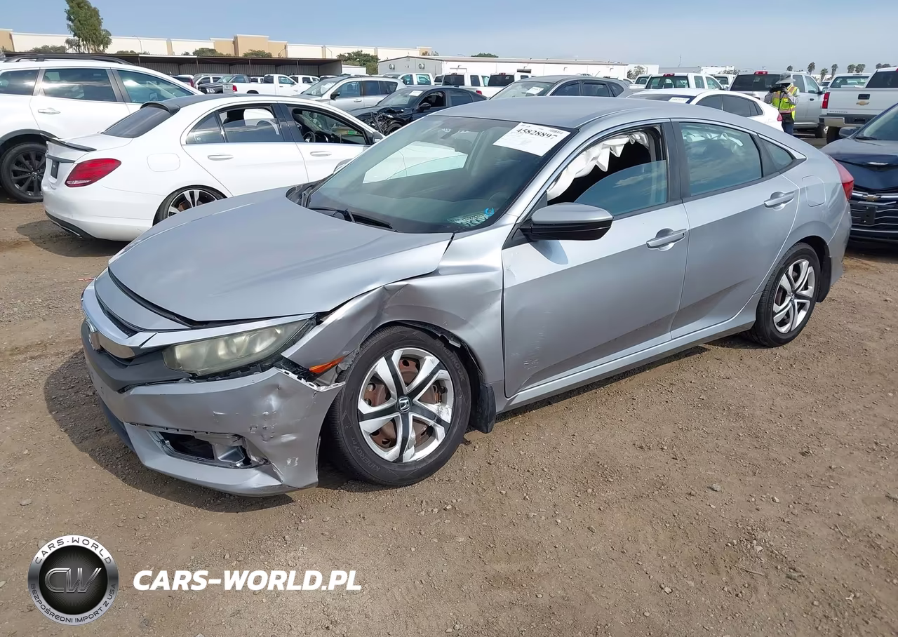 2016 Honda Civic Lx VIN:2HGFC2F50GH520187 - 2