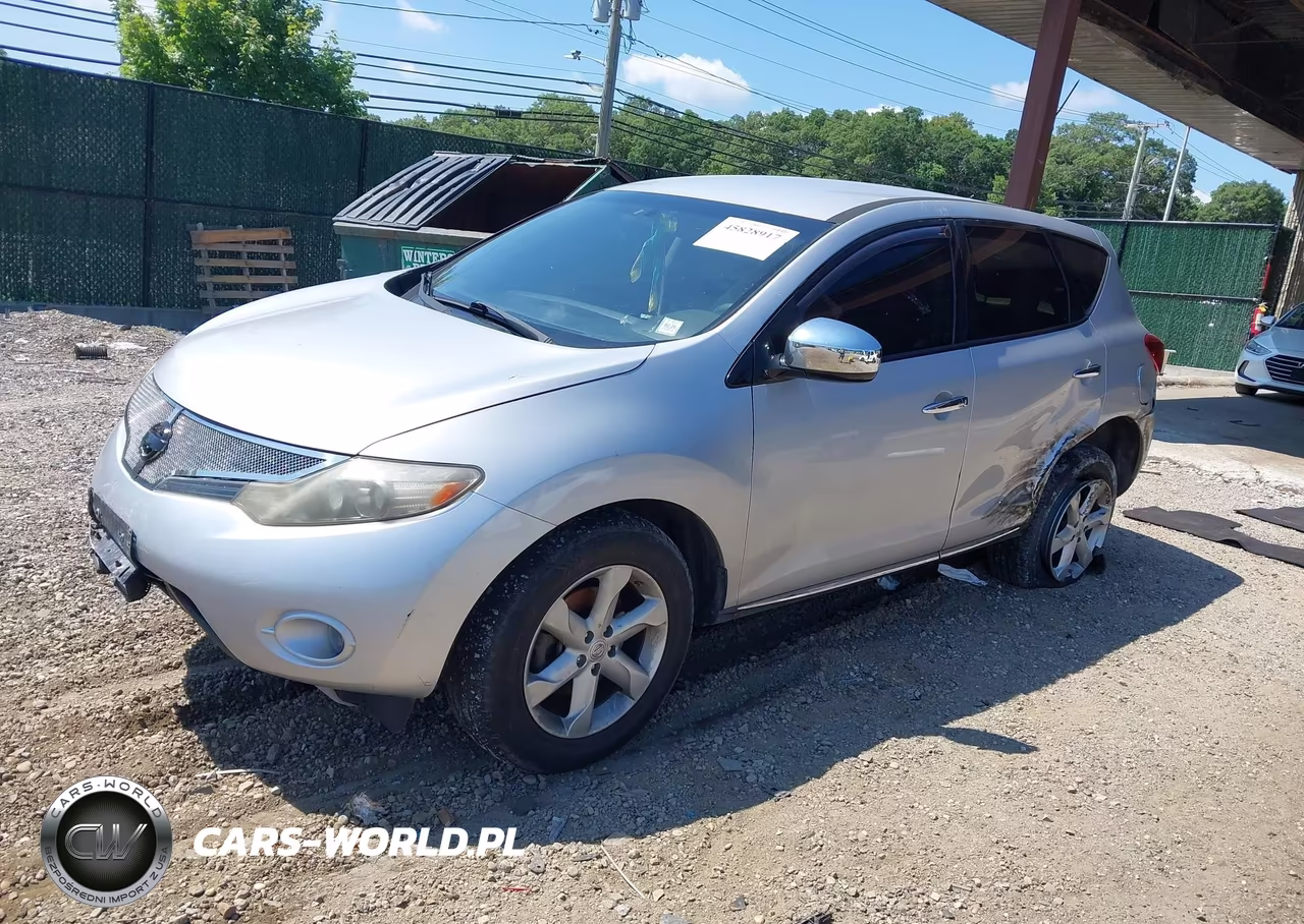 2010 Nissan Murano S VIN:JN8AZ1MW9AW115438 - 2