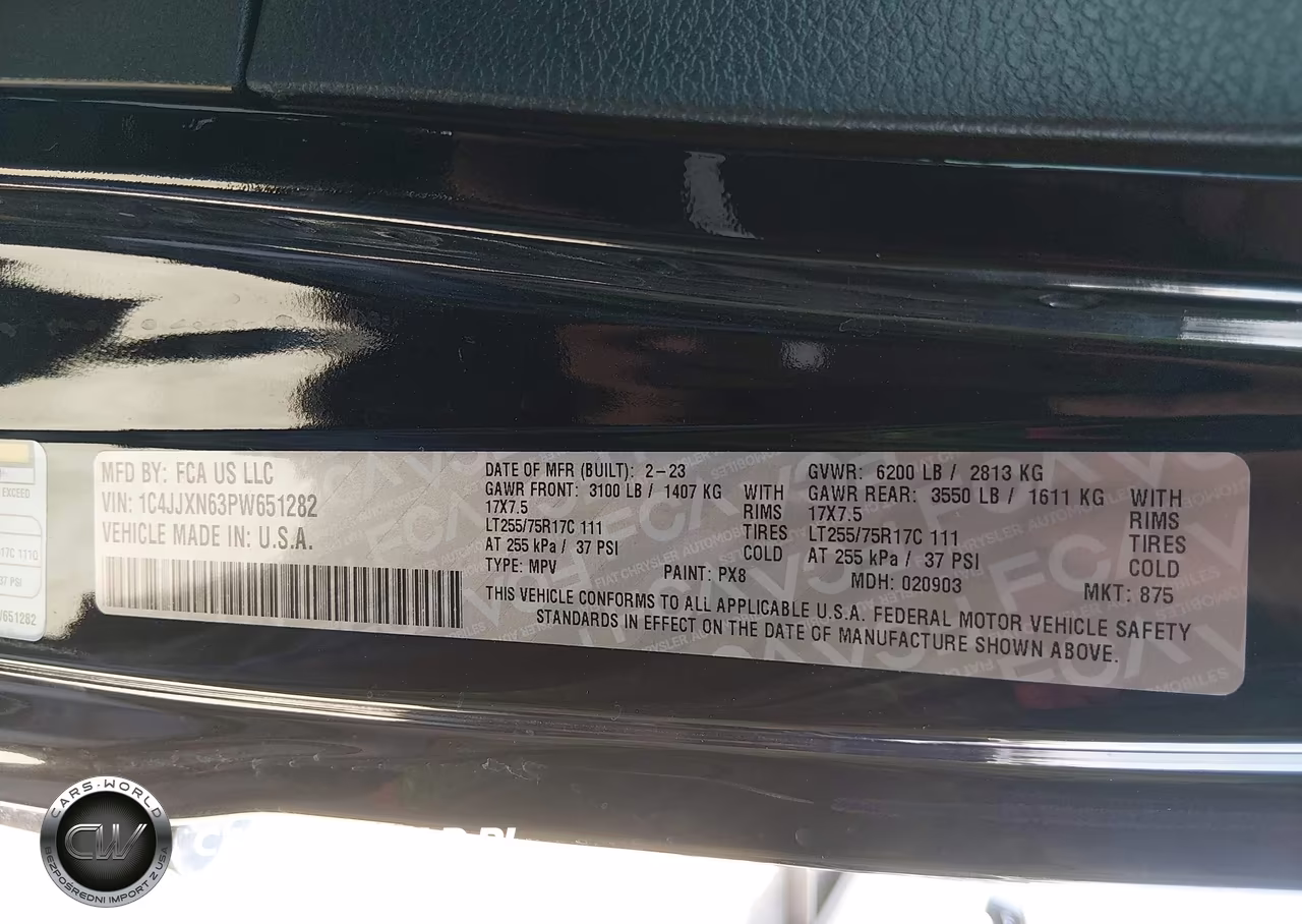 2023 Jeep Wrangler 4Xe 4X4 VIN:1C4JJXN63PW651282 - 9