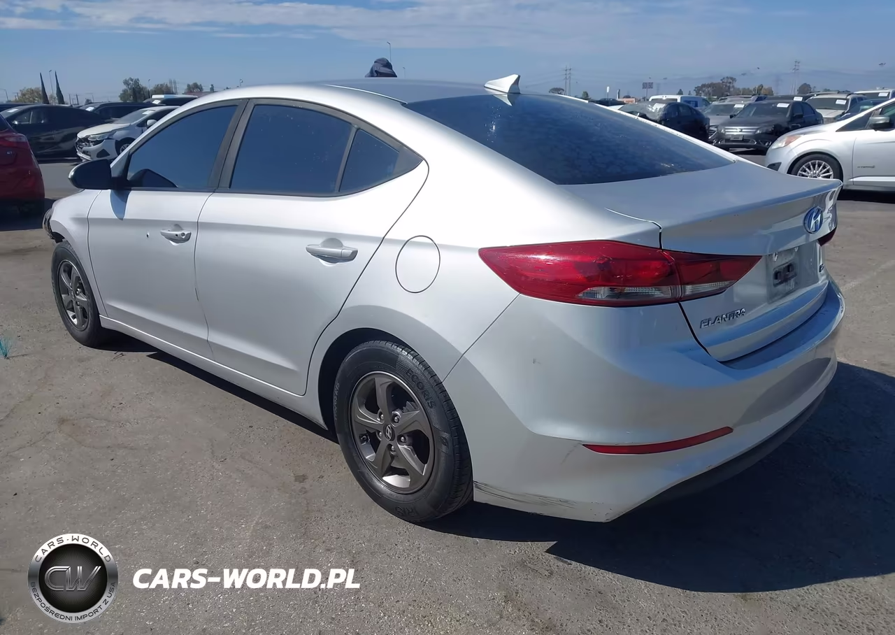 2018 Hyundai Elantra Eco VIN:5NPD94LA0JH307336 - 3