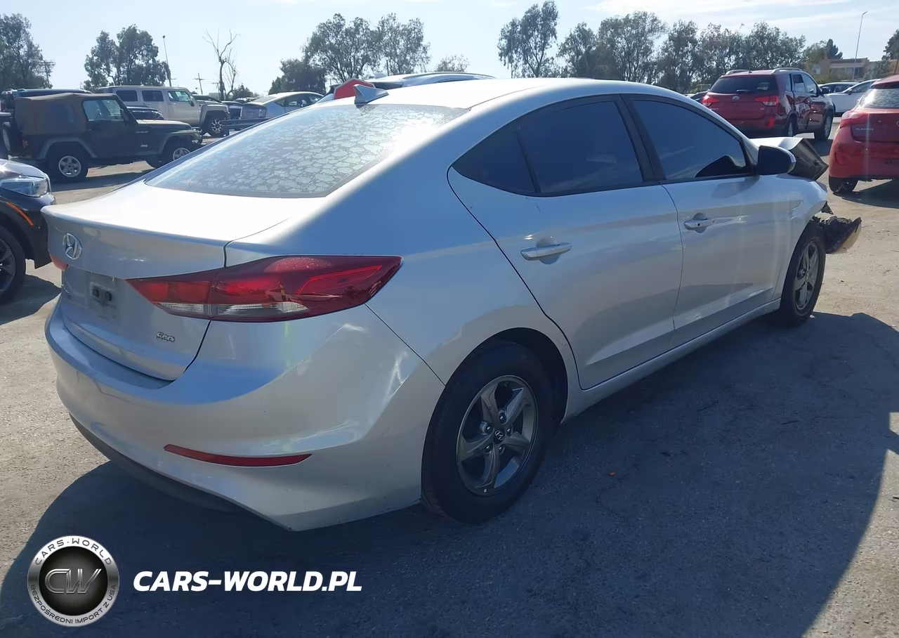 2018 Hyundai Elantra Eco VIN:5NPD94LA0JH307336 - 4