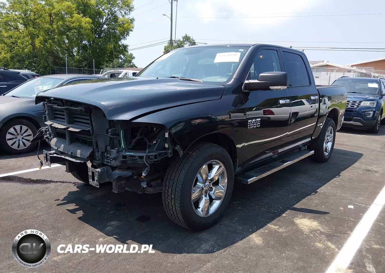2017 Ram 1500 Big Horn 4X4 5'7 Box VIN:1C6RR7LG3HS636045 - 2