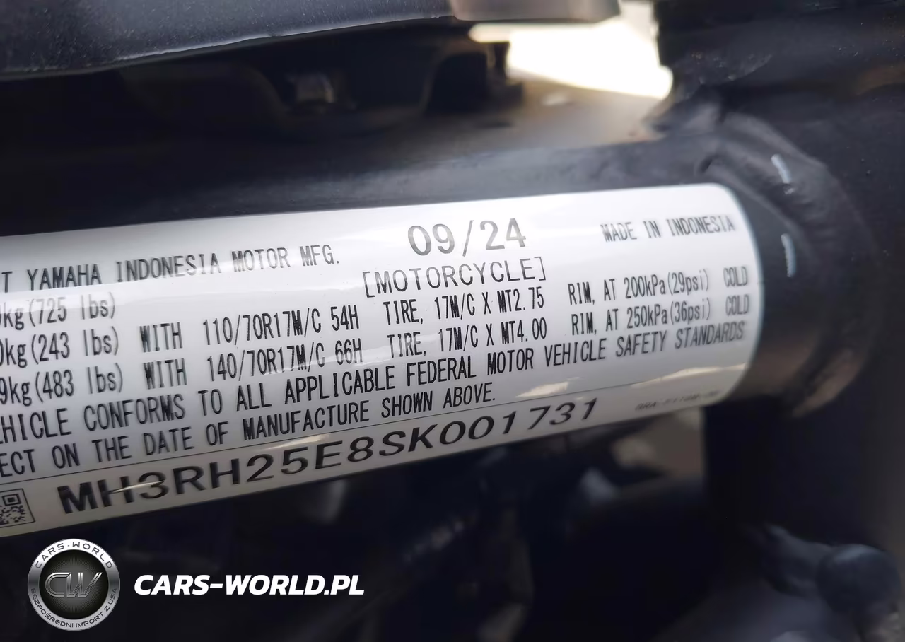 2025 Yamaha Yfz320 A VIN:MH3RH25E8SK001731 - 10