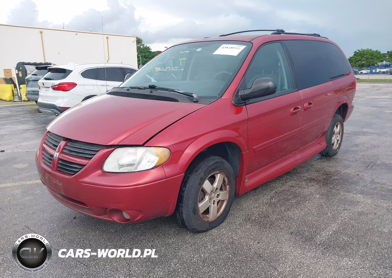 2007 Dodge Grand Caravan Sxt VIN:2D4GP44L37R313889 - 2