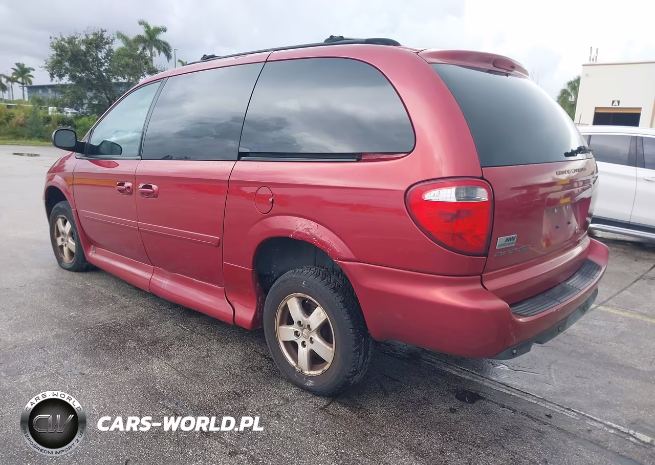 2007 Dodge Grand Caravan Sxt VIN:2D4GP44L37R313889 - 3