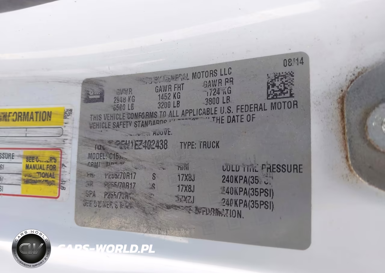 2014 Chevrolet Silverado 1500 Work Truck VIN:1GCNCPEH1EZ402438 - 9