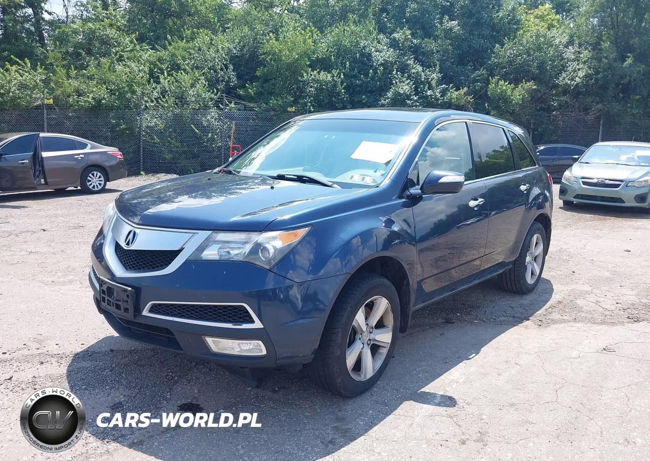 2013 Acura Mdx VIN:2HNYD2H24DH501431 - 2