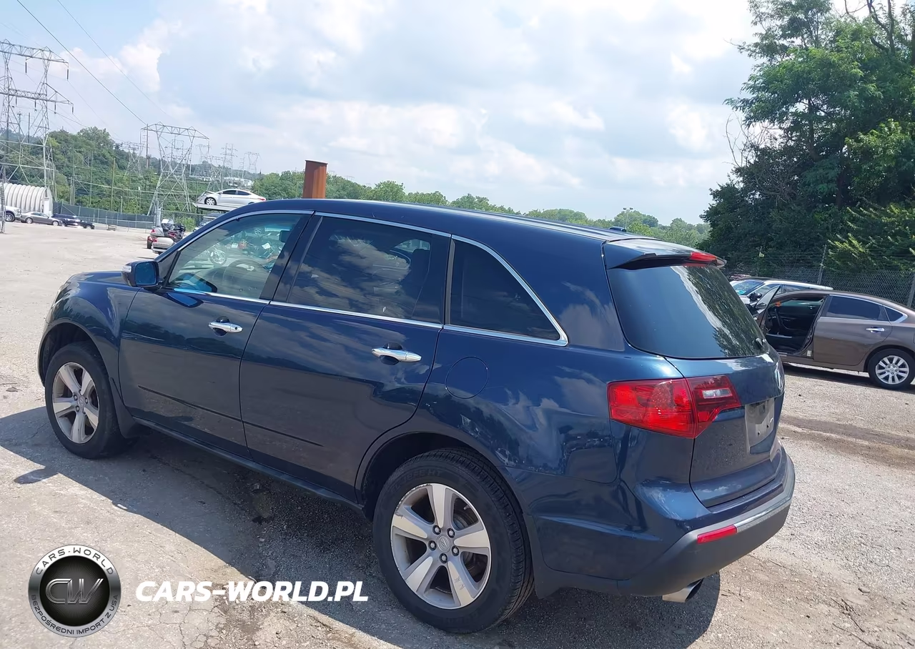 2013 Acura Mdx VIN:2HNYD2H24DH501431 - 3