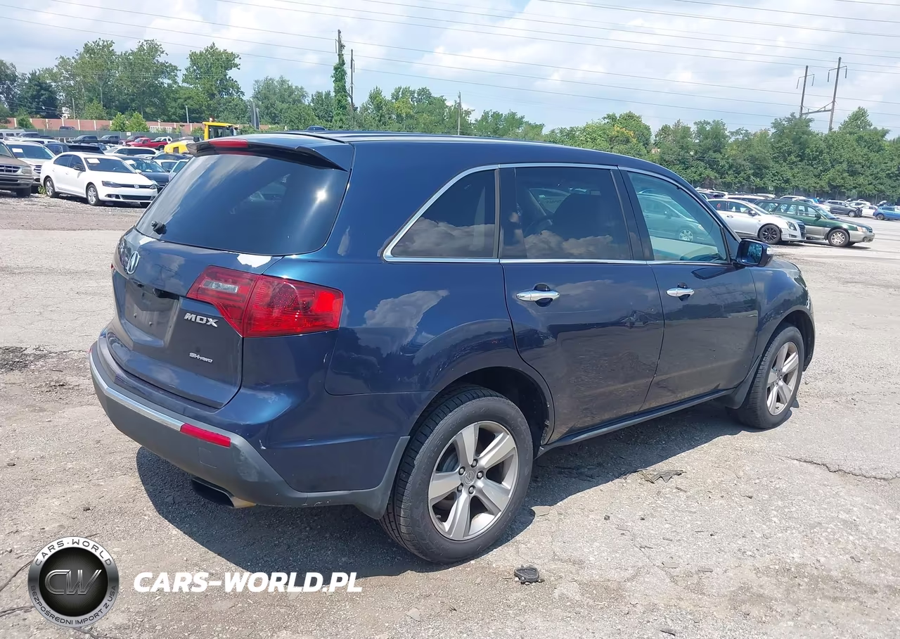 2013 Acura Mdx VIN:2HNYD2H24DH501431 - 4