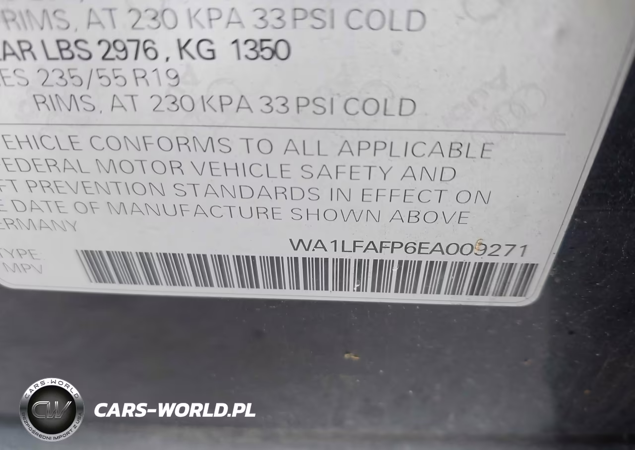 2014 Audi Q5 2.0T Premium VIN:WA1LFAFP6EA009271 - 9