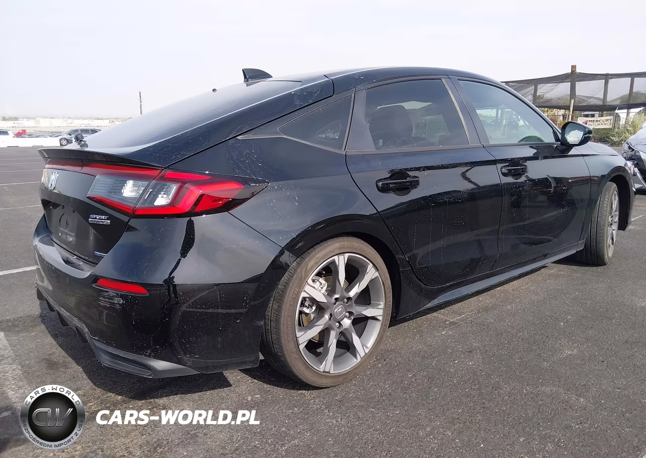 2025 Honda Civic Hybrid Sport Touring VIN:JHMFL4H90SX003596 - 4