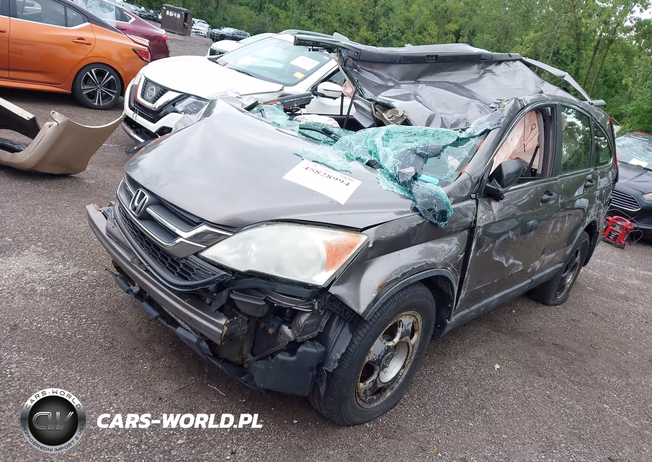 2010 Honda Cr-V Lx VIN:5J6RE4H39AL009157 - 2