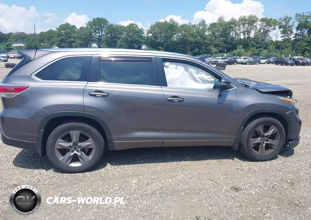 2015 Toyota Highlander Limited V6 VIN:5TDDKRFH6FS131565 - 13