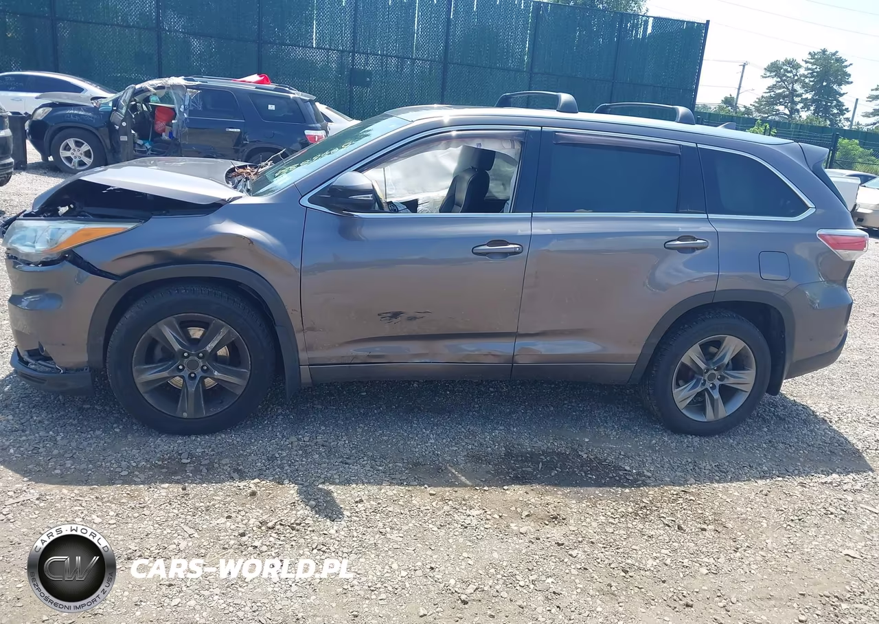 2015 Toyota Highlander Limited V6 VIN:5TDDKRFH6FS131565 - 14