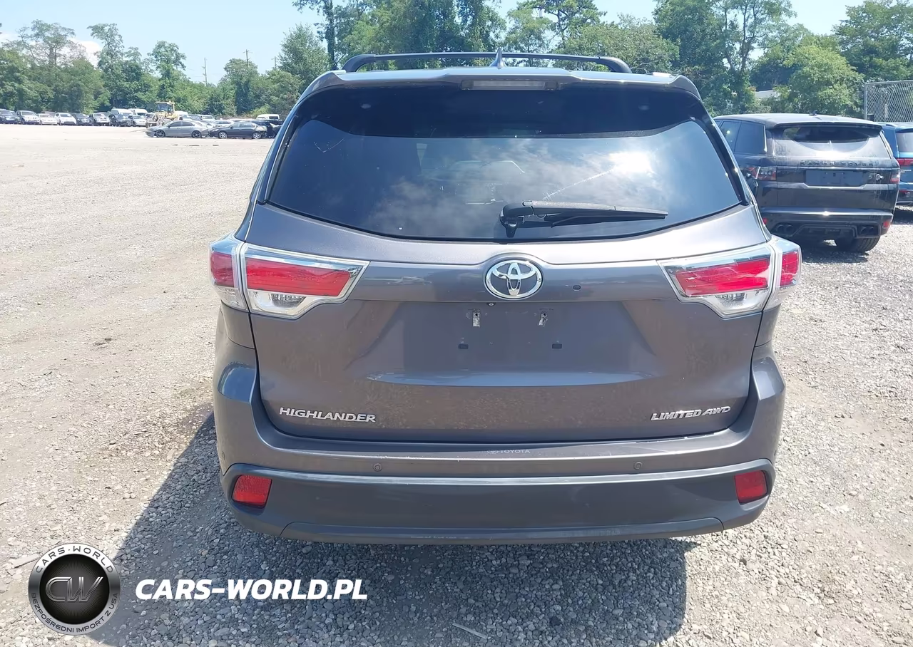 2015 Toyota Highlander Limited V6 VIN:5TDDKRFH6FS131565 - 16