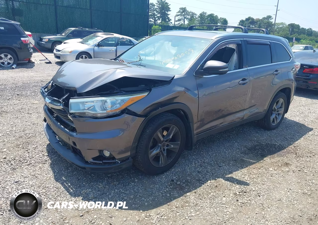 2015 Toyota Highlander Limited V6 VIN:5TDDKRFH6FS131565 - 2